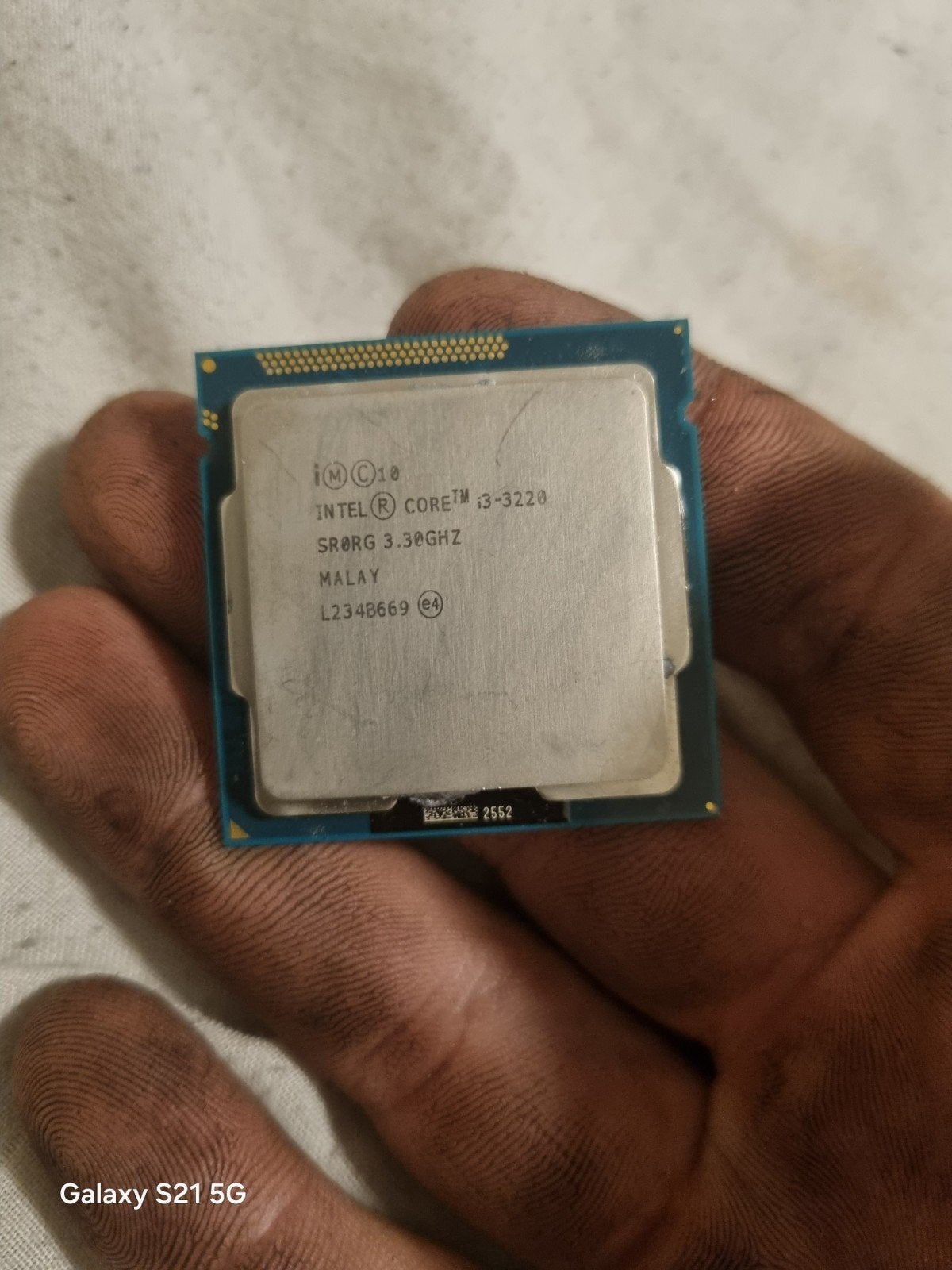 Intel Core i3-3220 Processor 3.30GHz, Computers en Software, Ophalen, Intel Core i3-3220, Gebruikt, 2-core