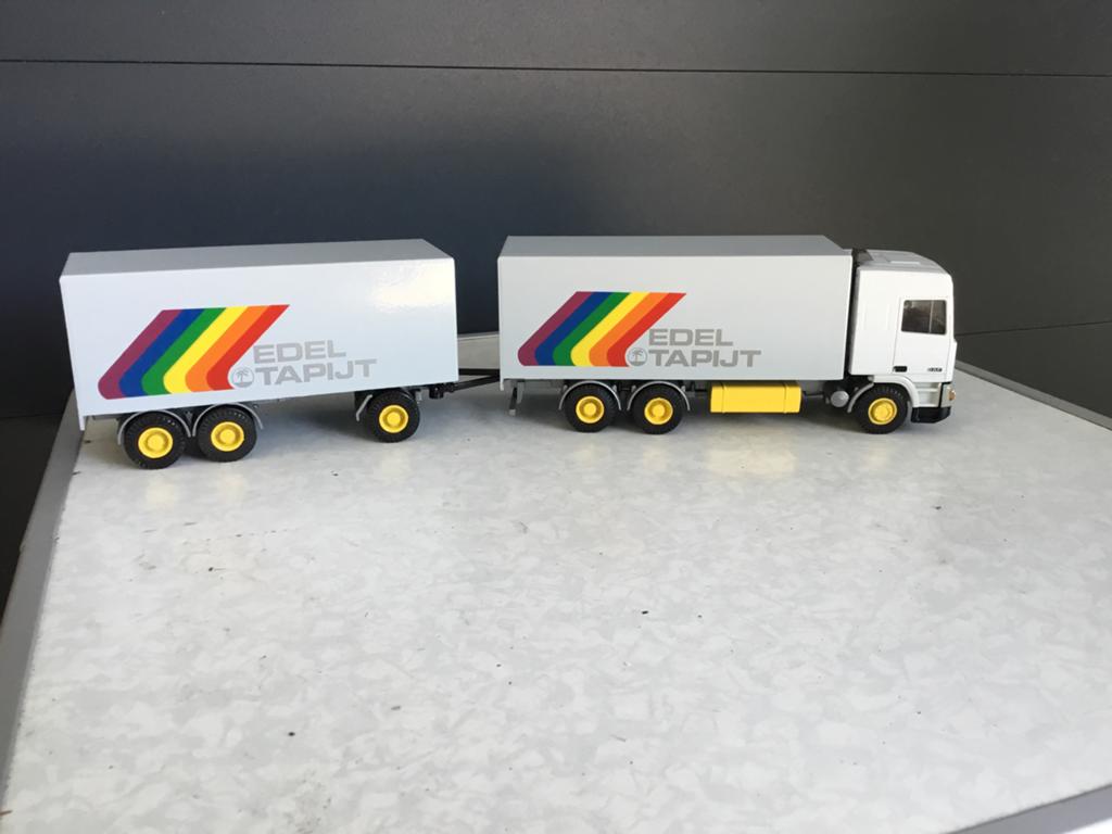 Lion Car Daf 95 Edel Tapijt, Ophalen of Verzenden, Zo goed als nieuw, Bus of Vrachtwagen, Lion Toys