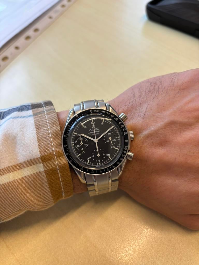 Omega Speedmaster Reduced – Ref. 3510.50.00, Gebruikt, Staal, Polshorloge, Ophalen of Verzenden