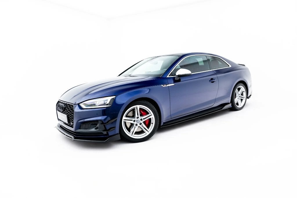Voorlip sideskirt diffuser spoiler A5 S-line S5 Coupe 17-19, Ophalen of Verzenden