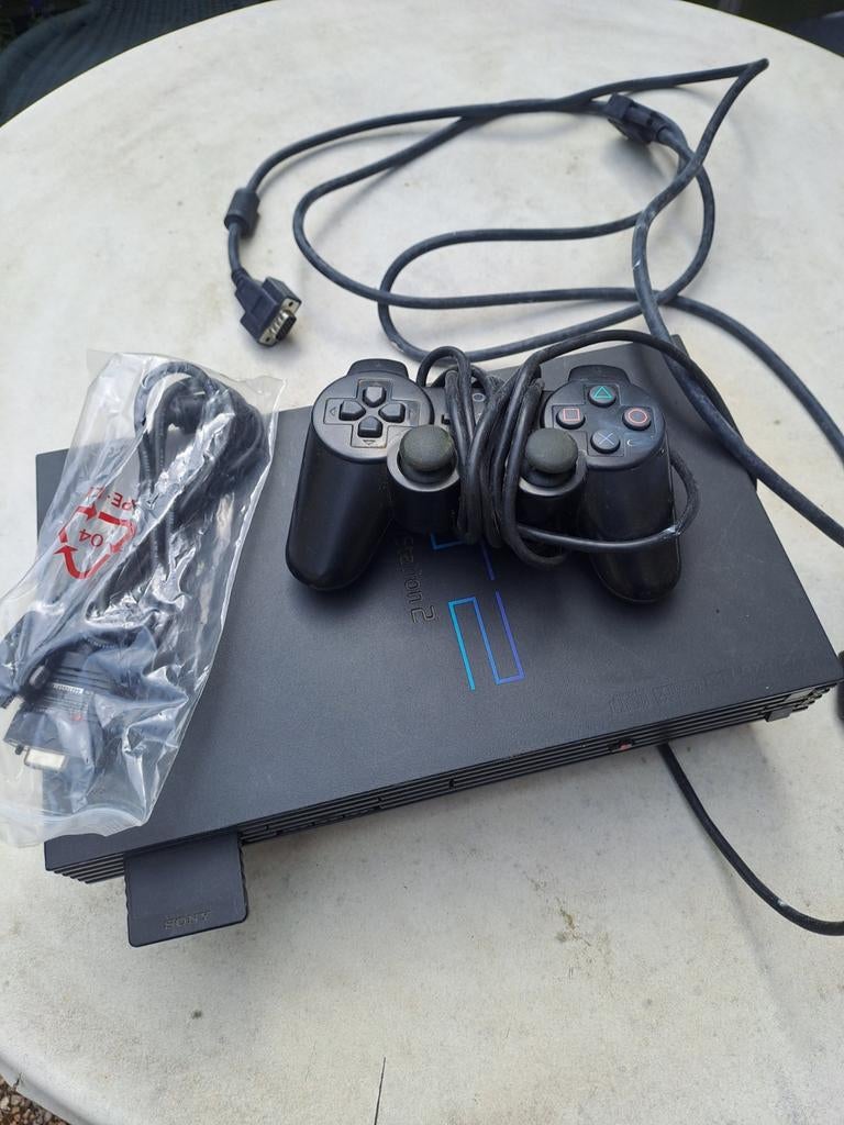 Playstation 2 met 1 controller, Ophalen of Verzenden, Zo goed als nieuw, Met 1 controller