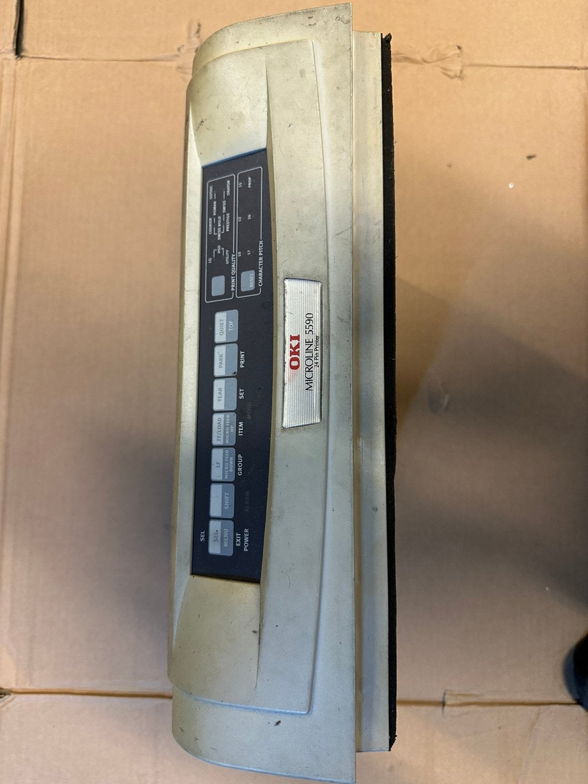 Oki microline 5590 Etikett printer, Computers en Software, Ophalen, Gebruikt