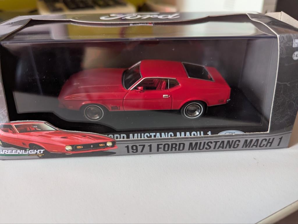 Ford Mustang Mach 1 1971, Ophalen of Verzenden, Nieuw, Auto, Overige merken