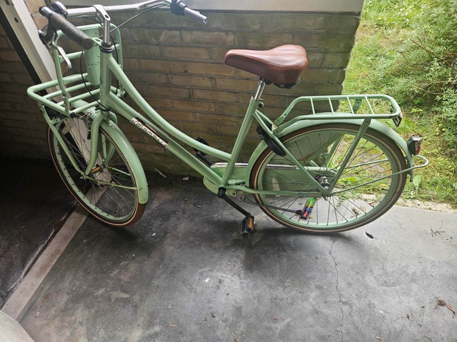Popal Meisjesfiets - Gebruikt met nieuw zadel, Fietsen en Brommers, Versnellingen, Ophalen of Verzenden, Popal, Gebruikt