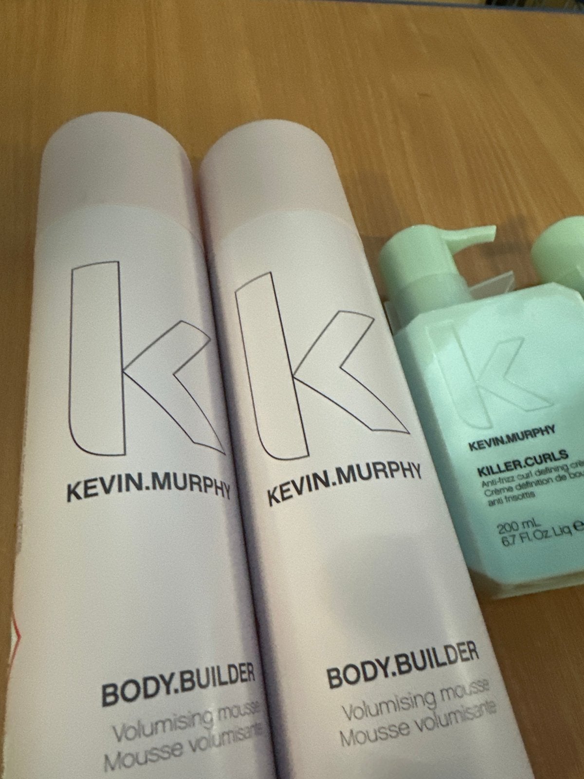 Kevin Murphy Haarproducten: Body Builder, Killer Curls, Blon, Gel, Wax, Haarlak of Mousse, Nieuw, Ophalen of Verzenden, Nvt