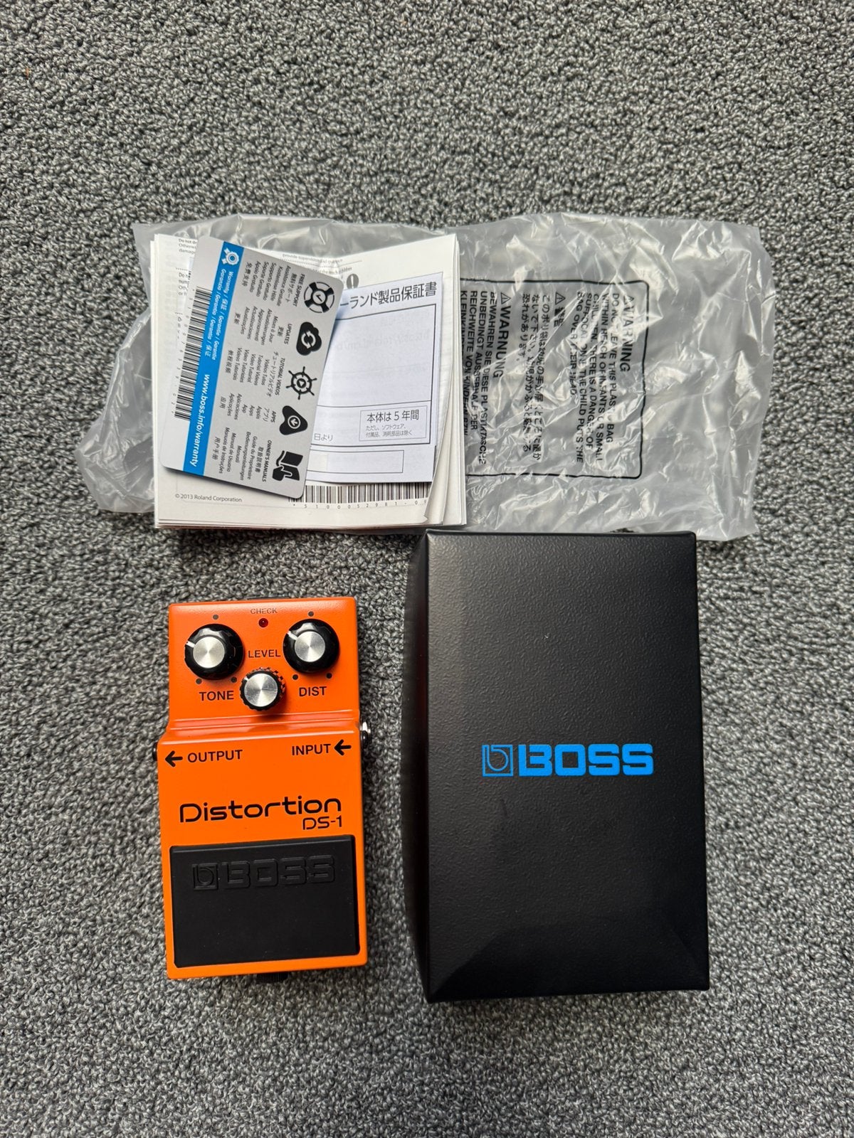Boss DS-1 Distortion pedaal - Nieuw, Muziek en Instrumenten, Effecten, Ophalen of Verzenden, Nieuw, Distortion, Overdrive of Fuzz