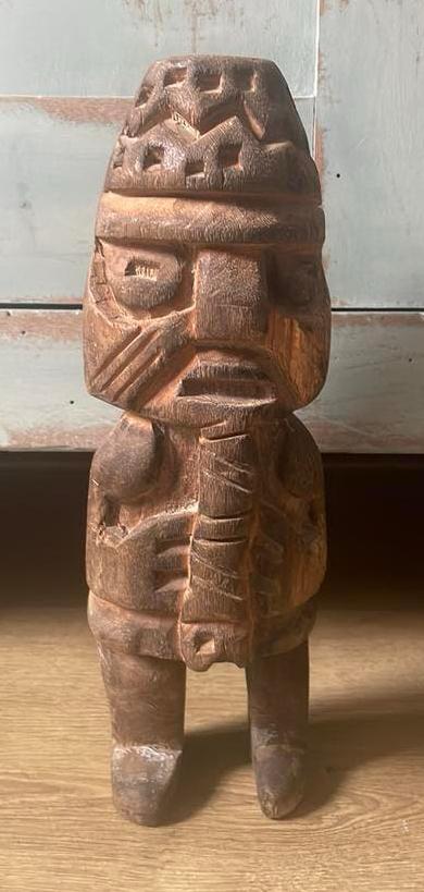 Prachtig houten beeld Yoruba Nigeria Ere Ibeji tweeling, Antiek en Kunst, Kunst | Niet-Westerse kunst, Ophalen of Verzenden