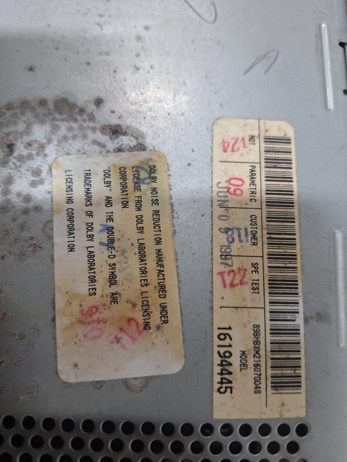 Originele Delco Radio Cassette Speler Chevrolet 1500 Van, Ophalen of Verzenden, Gebruikt