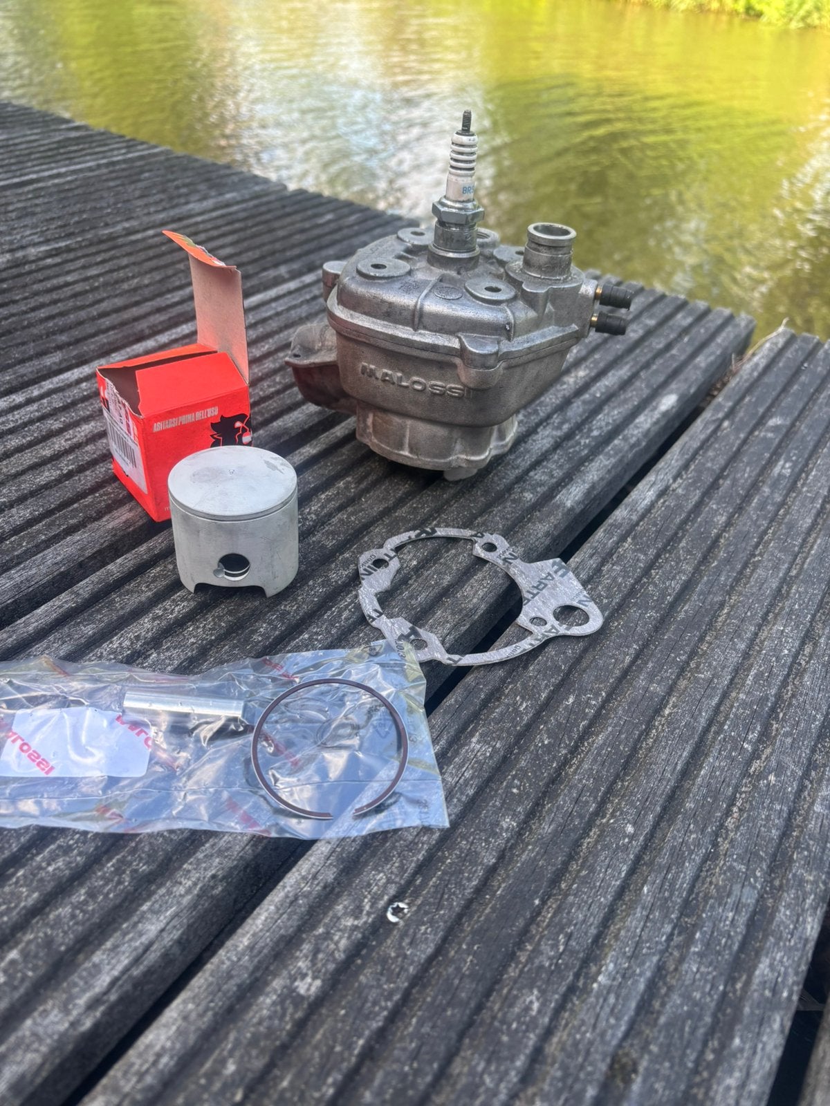 Malossi 80cc mhr am6, Fietsen en Brommers, Ophalen of Verzenden, Zo goed als nieuw, Cilinder