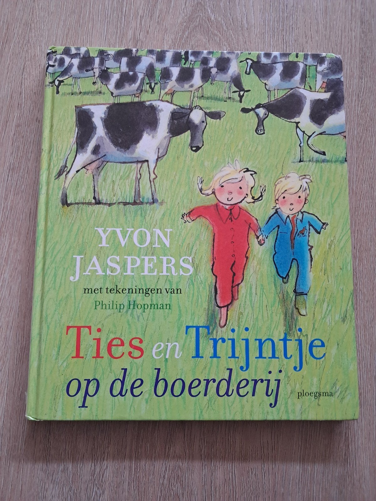 Ties en Trijntje op de boerderij - Yvon Jaspers, Gelezen, Non-fictie, Jongen of Meisje, Ophalen of Verzenden