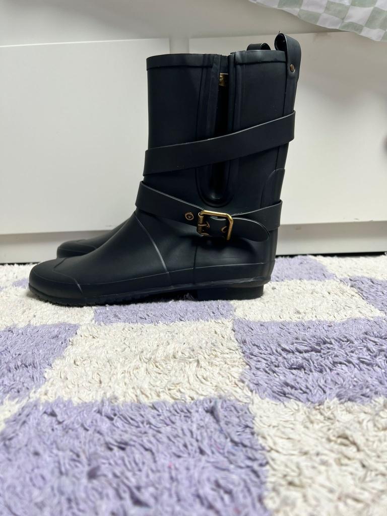Schoenen Burberry, Zwart, Nieuw, Ophalen of Verzenden, Regenlaarzen