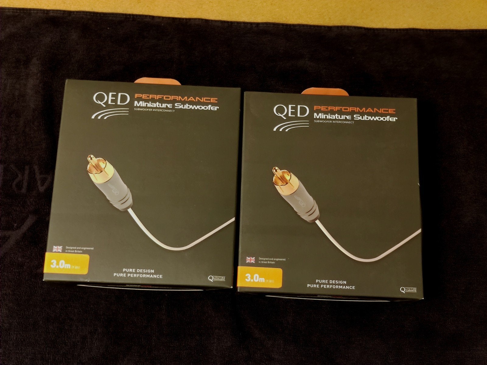 QED Performance Miniature Subwoofer Cable. subwoofer kabel, Ophalen, 2 tot 5 meter, Luidsprekerkabel