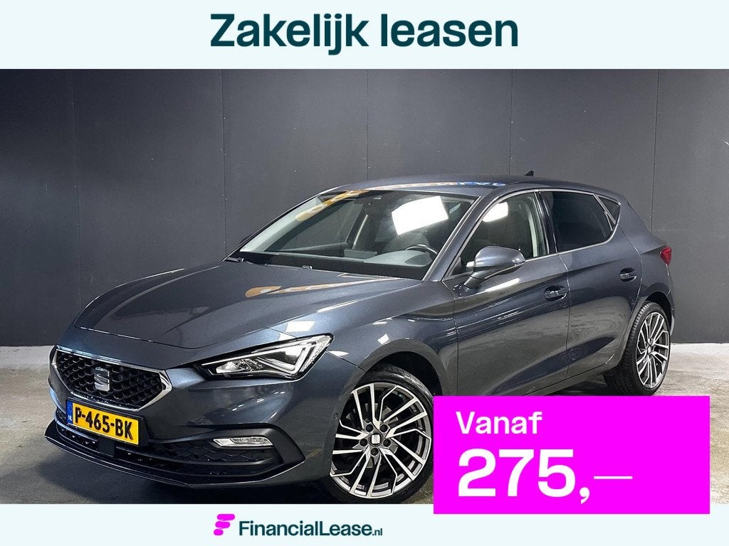 Seat Leon ST 1.5 TSI Ultimate Edition|LED|NAVI|ACC|STOELV|ST, Stof, 4 cilinders, Automatische klimaatregeling, 49 €/maand