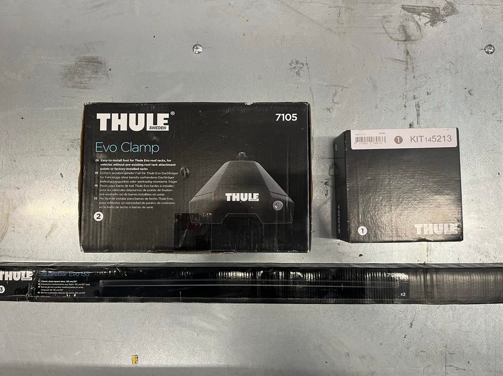 Thule Evo 7105 & Squarebar 135 land Rover Discovery Sport, Ophalen of Verzenden, Nieuw