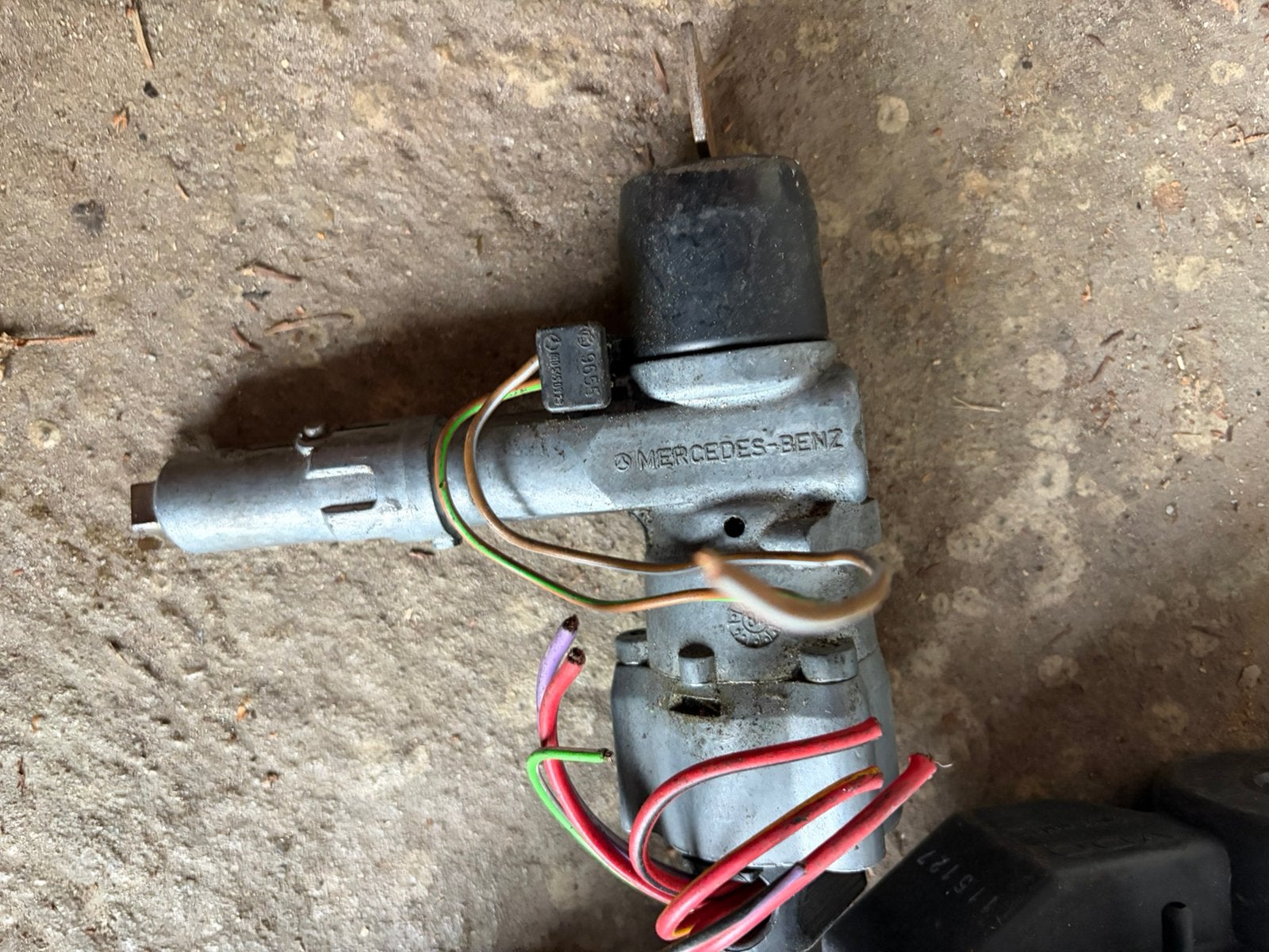 Contact slot w123 met sleutel, Ophalen, Gebruikt, Mercedes-Benz