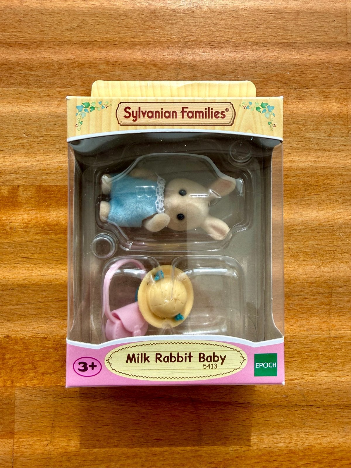 Sylvanian Families Melk Konijn Baby 5413 - nieuw, Ophalen of Verzenden, Nieuw, Jongen of Meisje