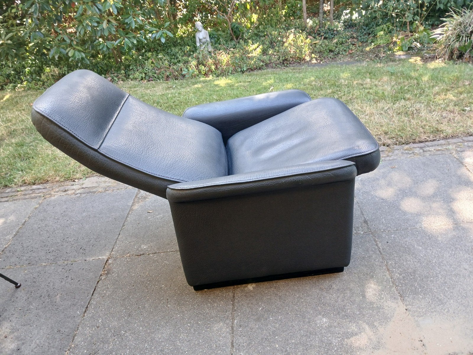 De Sede DS 50 relax fauteuil Desede DS50   leer Petrol, Ophalen, Minder dan 75 cm, Leer, Zo goed als nieuw