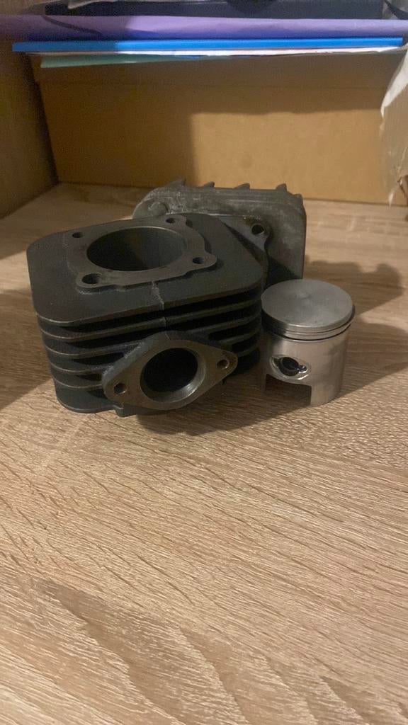 70cc piaggio Polini corsa cilinder set, Ophalen of Verzenden, Zo goed als nieuw, Cilinder