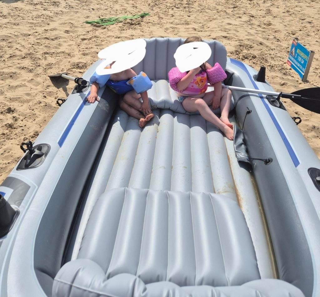 Bootje, Watersport en Boten, Kano's, Ophalen, Opblaasbaar, Drie personen of meer, Overige typen