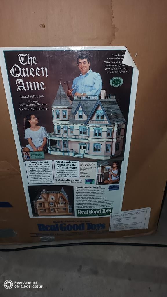 Zoldervondst: Real Good Toys "The Queen Anne" Poppenhuis, Ophalen of Verzenden, Nieuw, Poppenhuis