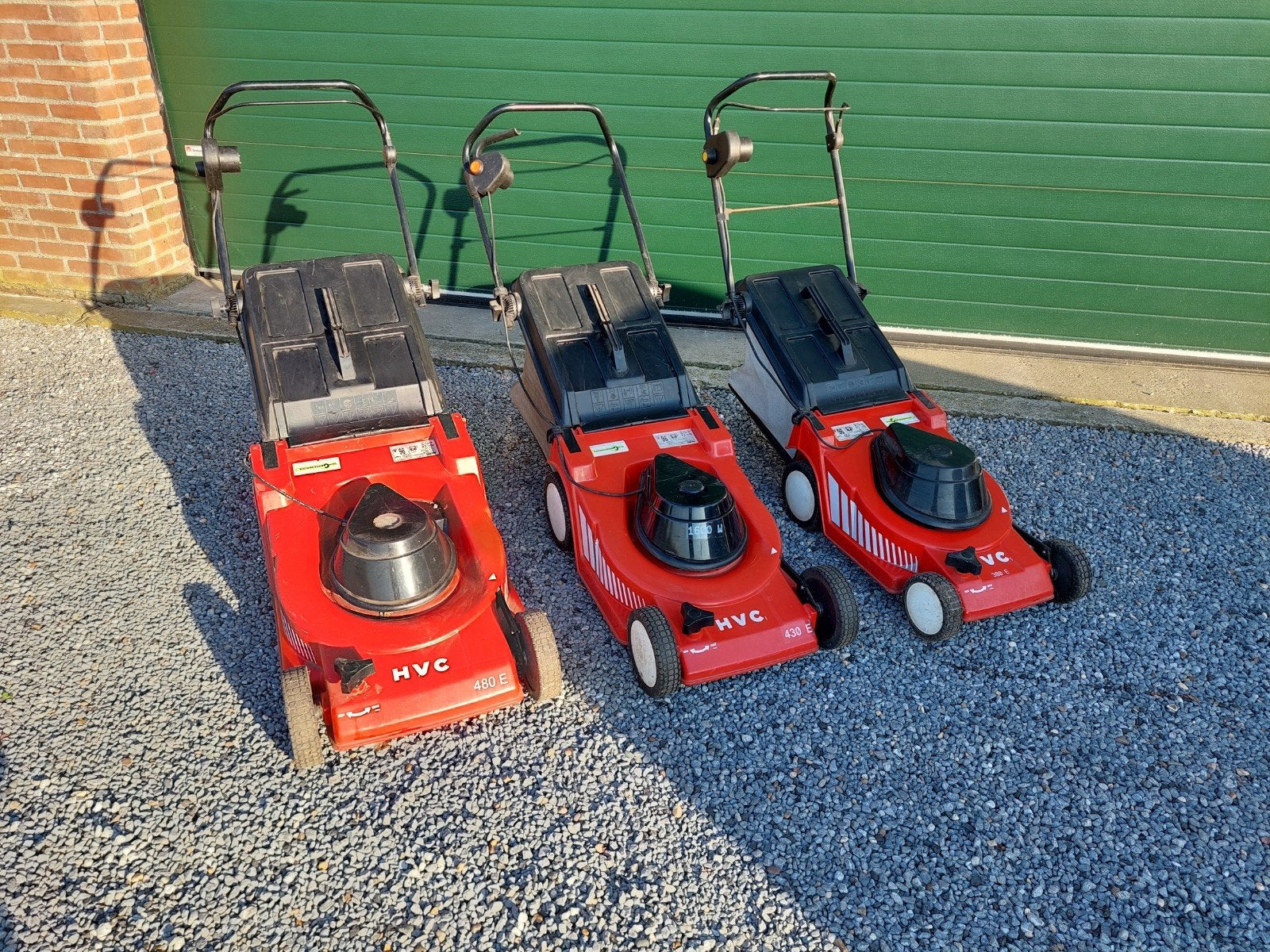 Te koop 3 electrische grasmaaiers !!, Ophalen