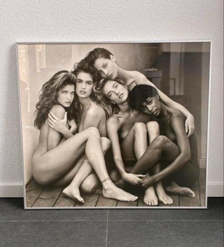 Herb Ritts - Naaktfoto van supermodellen (1989), Ophalen, Foto, Fotografie, Ingelijst