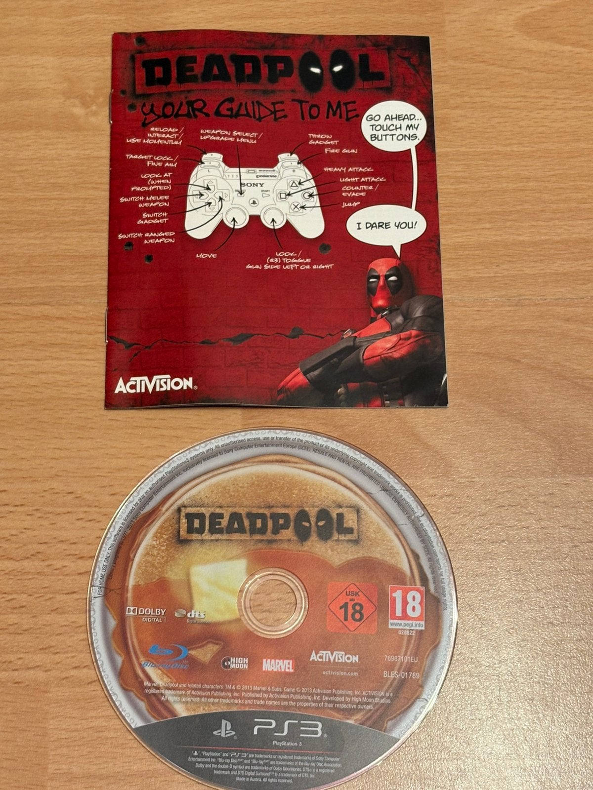 Ps3 Desdpool, 1 speler, Ophalen of Verzenden, Zo goed als nieuw, Vanaf 18 jaar