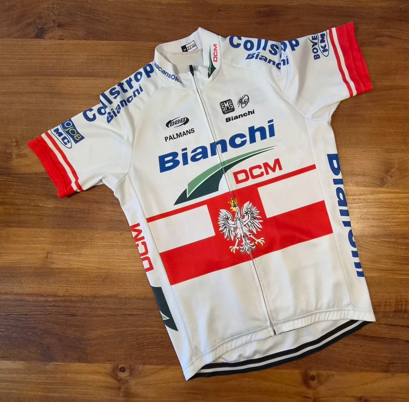 Bianchi Fiets Shirt Maat M - Zo goed als nieuw, Verzenden