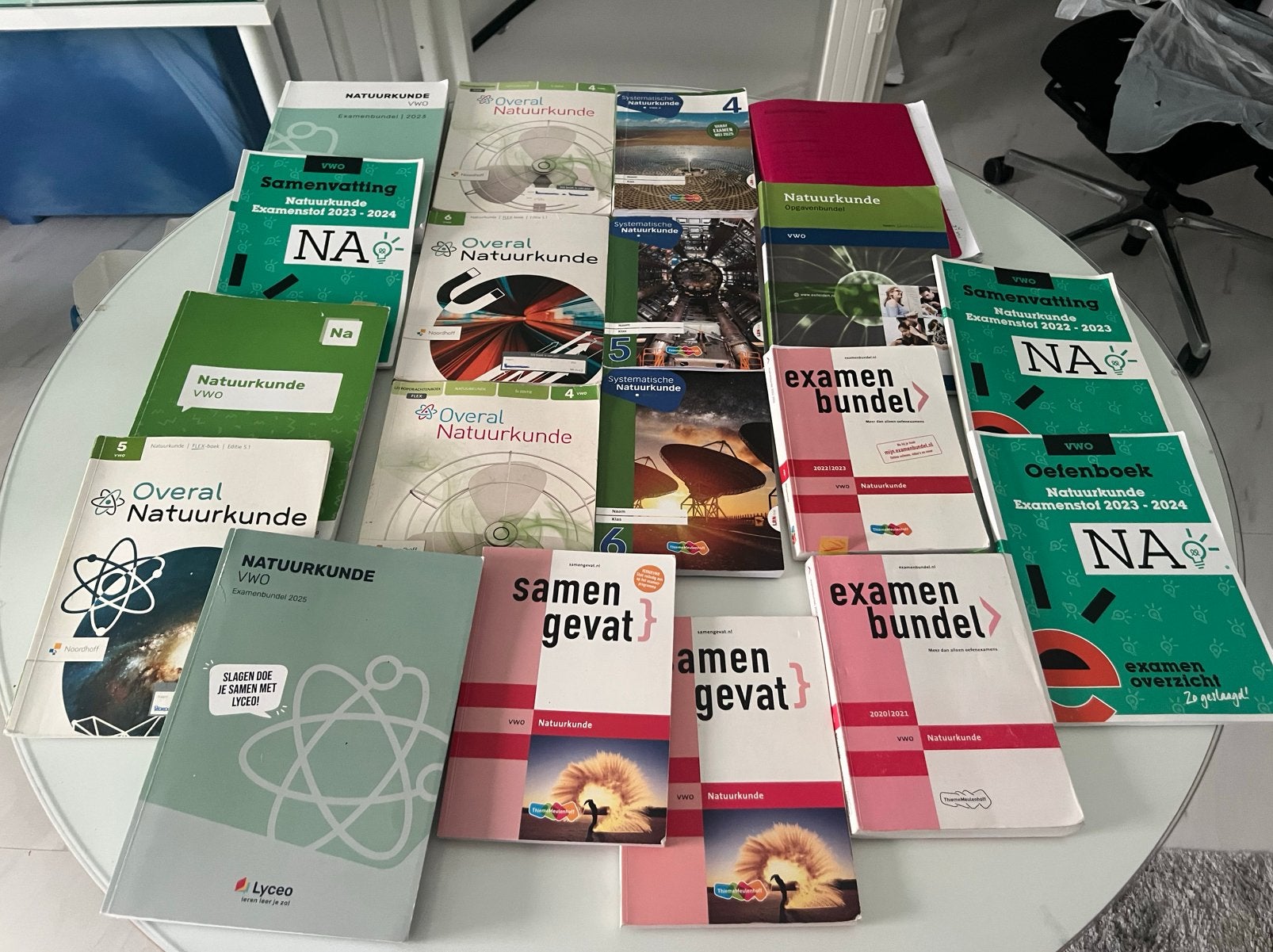 Natuurkunde VWO: Lesboeken, samenvattingen & examenbundels, Boeken, Ophalen, Beta, Gelezen
