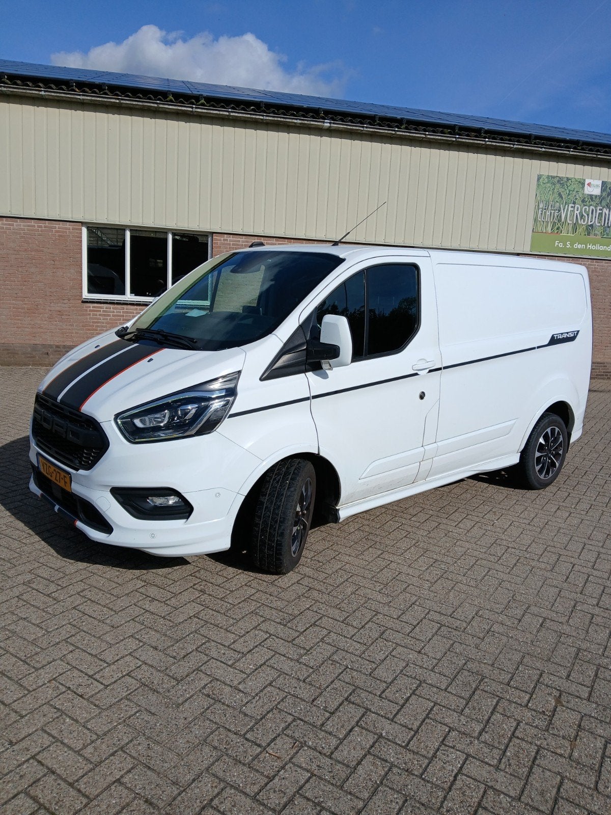 Ford Transit Custom GB 2.0 Tdci 185PK 320 L1h1 Automaat 2021, Auto's, 4 cilinders, Wit, 14 km/l, Diesel