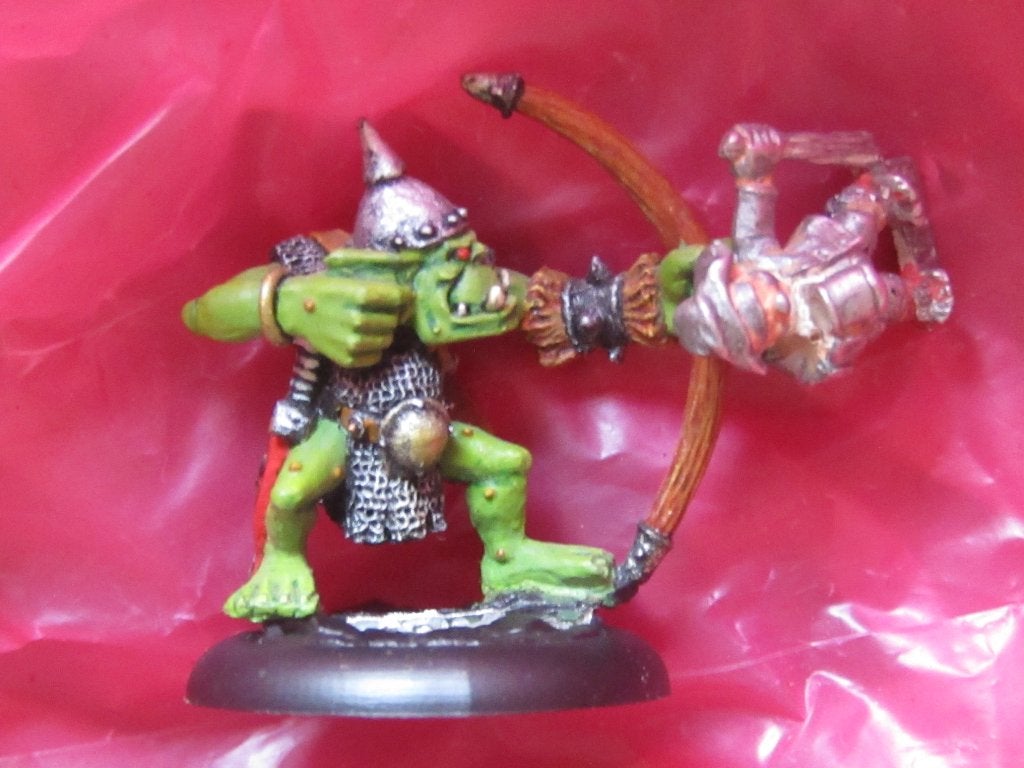 Orc Big'Un with Bow., Verzenden, Figuurtje(s), Warhammer, Zo goed als nieuw