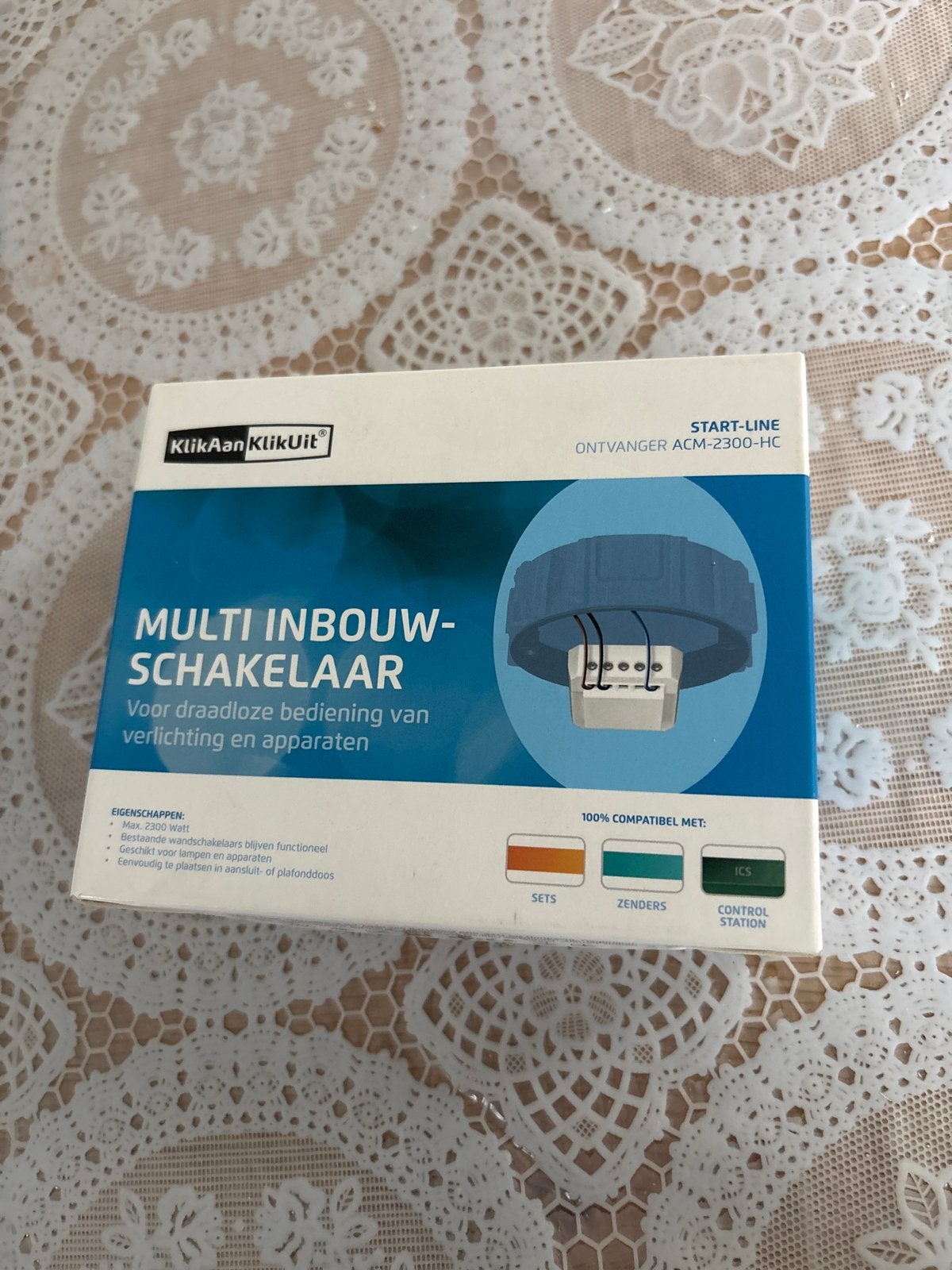 Kikaanklikuit Multi Inbouwschakelaar ACM-2300-HC, Ophalen of Verzenden, Nieuw, Overige merken, Schakelaar