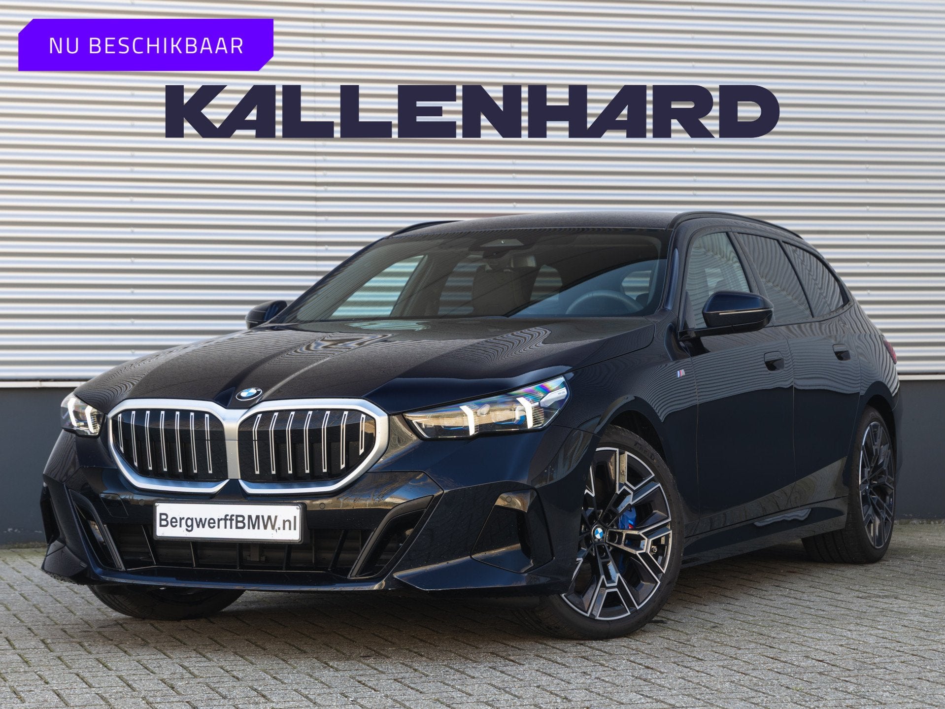 BMW 5 Serie Touring 540d xDrive M-Sport - Individual Leder -, Auto's, Gebruikt, 2993 cc, 24 maanden, Zwart