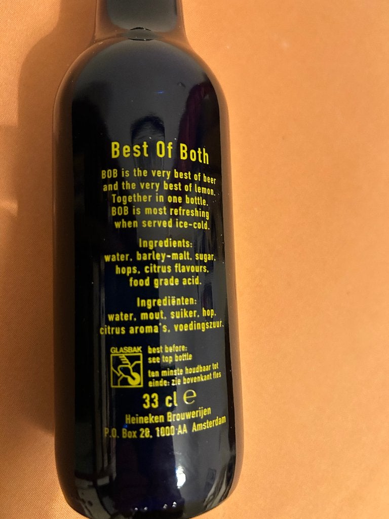 Heineken BOB bier fles uit 1997, Verzamelen, Ophalen, Nieuw, Flesje(s), Heineken