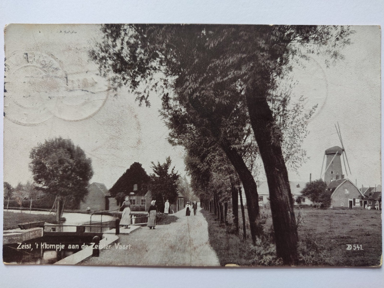 g19 zeist 1911 molen, Verzamelen, Ophalen of Verzenden, 1920 tot 1940, Utrecht