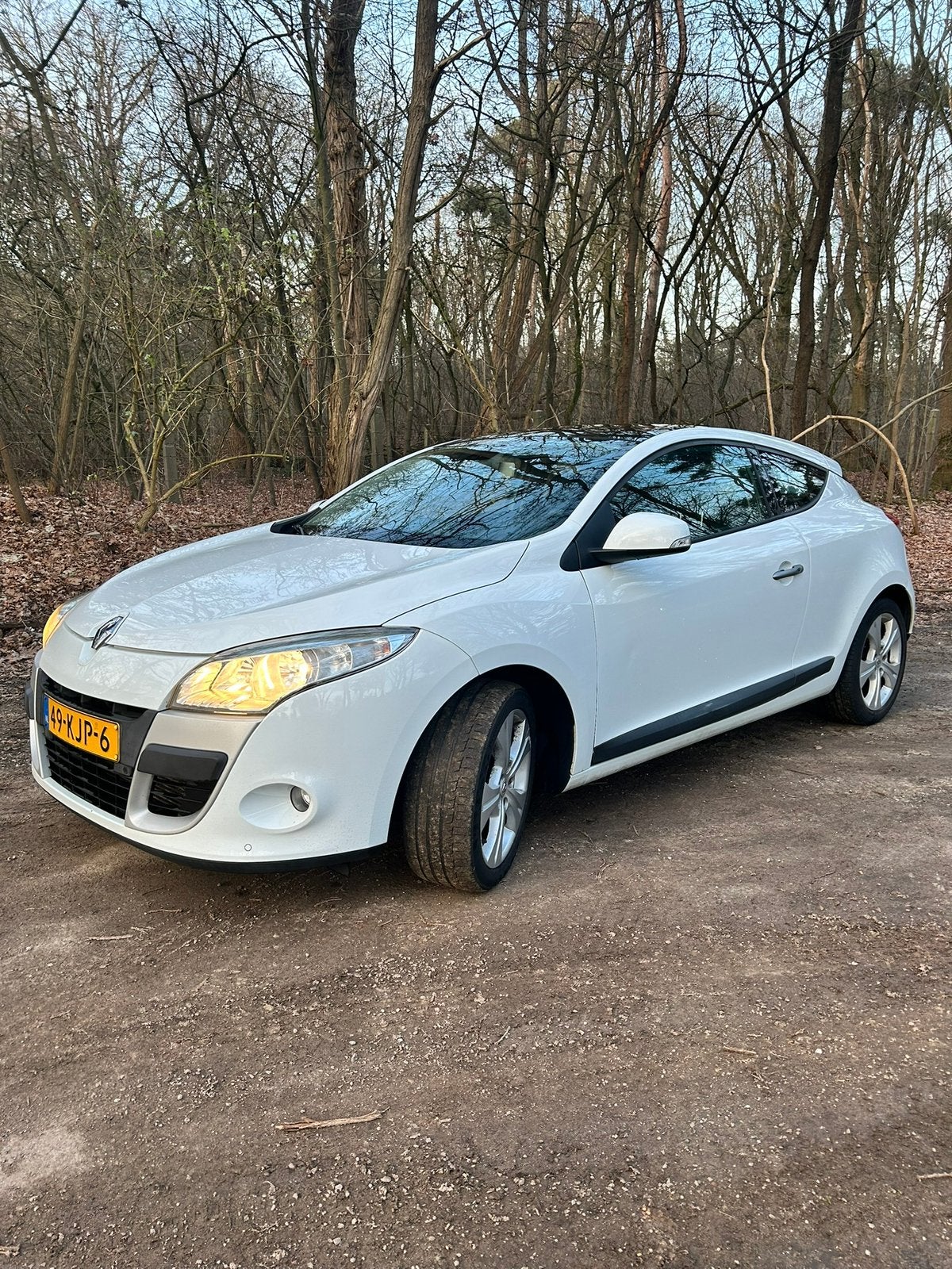 Renault Mégane 2.0 16V TCE 132KW Coupe 2009 Wit, Auto's, Renault, Particulier, Mégane, Benzine, C, Coupé, Handgeschakeld, Origineel Nederlands