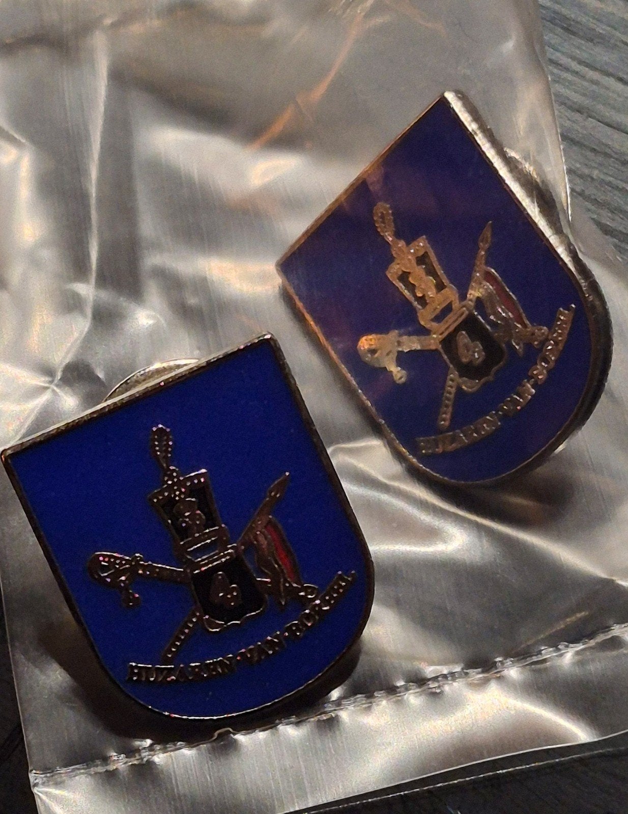 Cavalerie Pins.  Regiment Huzaren v Boreel, Ophalen of Verzenden, Landmacht, Nederland, Embleem of Badge