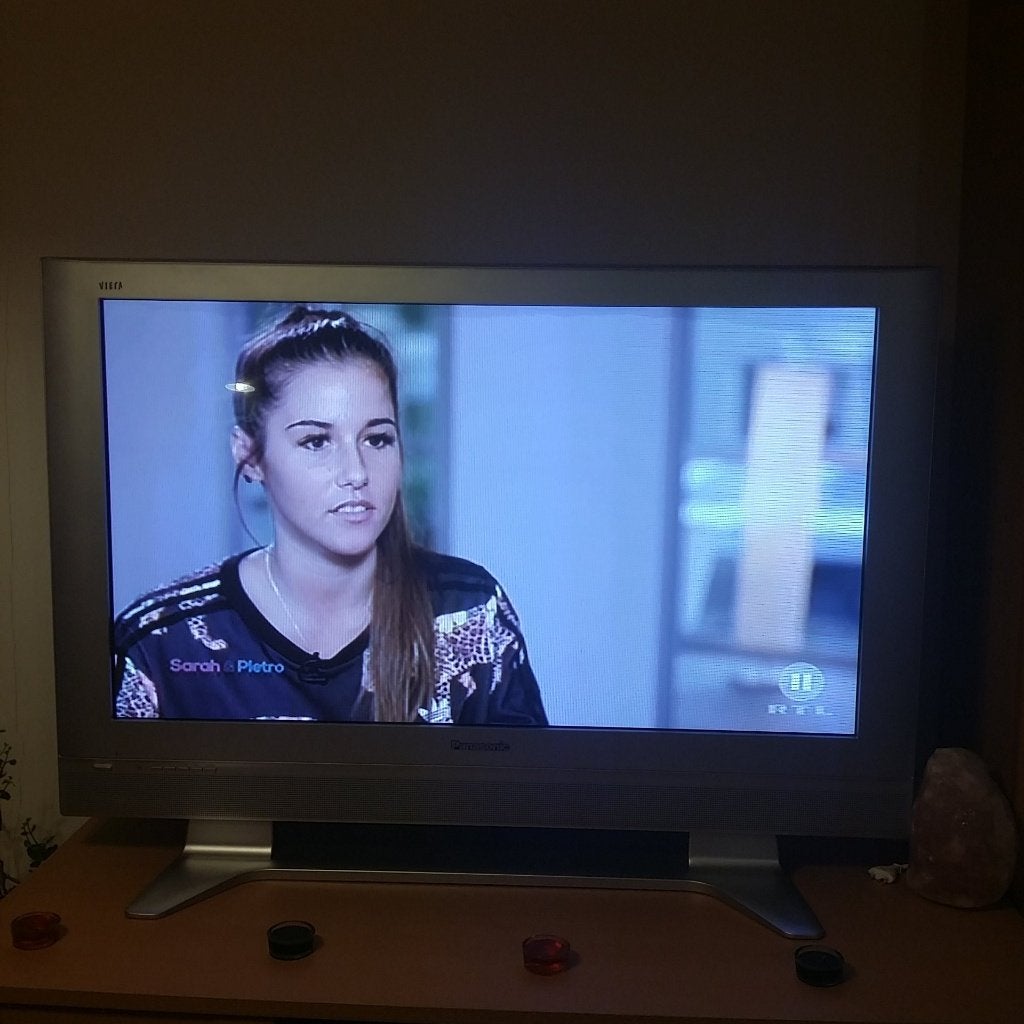 107cm Panasonic Viera plasma TV, Ophalen, Gebruikt, Panasonic, 50 Hz
