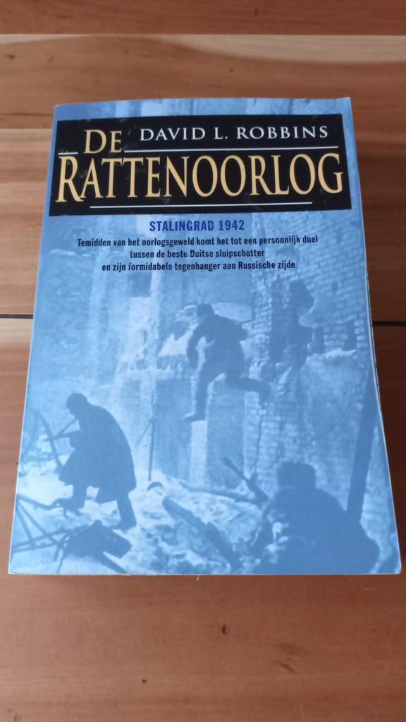 David L. Robbins - De rattenoorlog, Ophalen of Verzenden, Zo goed als nieuw, David L. Robbins