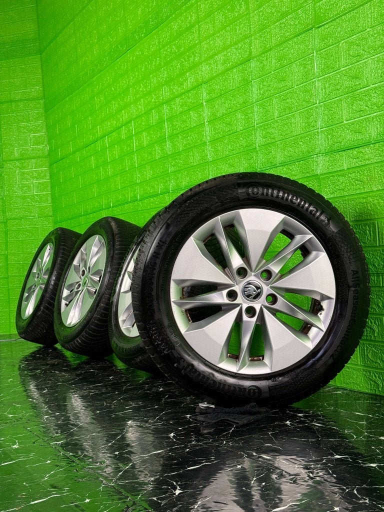 Originele Skoda Octavia velgen 16" 5x112 all-season 8mm!, Auto-onderdelen, Banden en Velgen, Niet ingevuld, Gebruikt, 16 inch