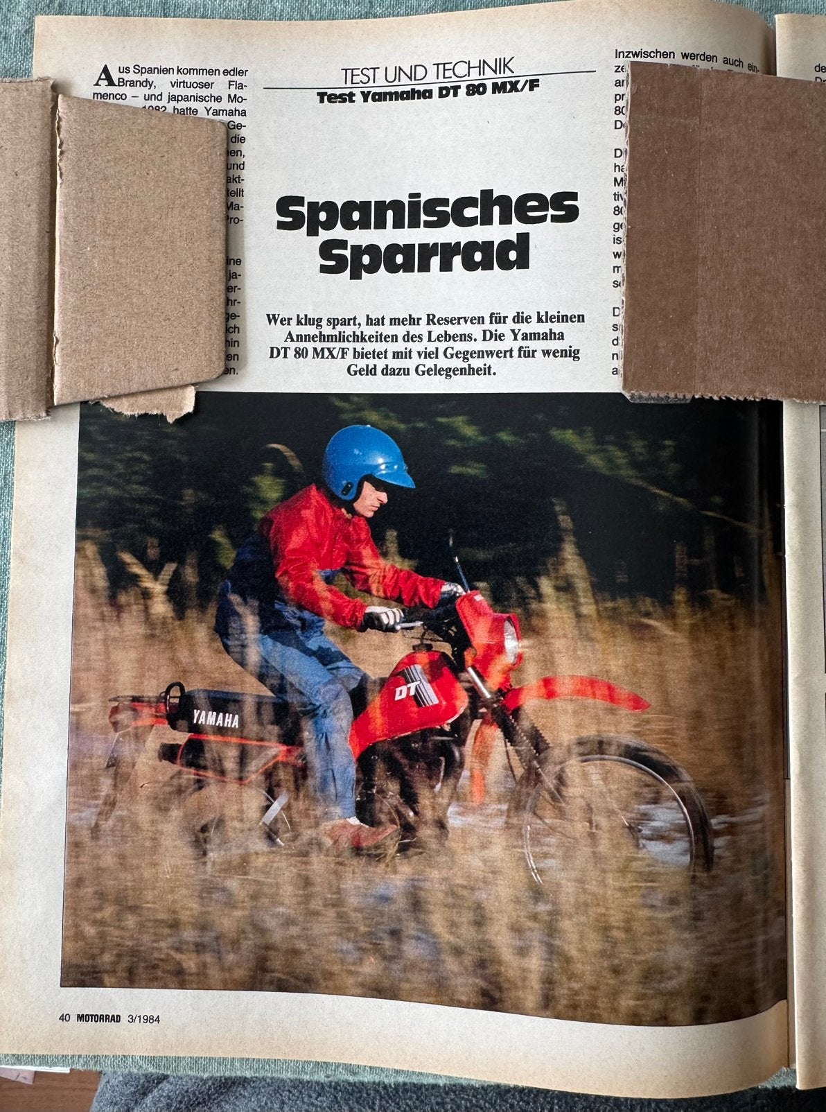 Test 1984 Yamaha DT80 MX-F, Verzenden, Zo goed als nieuw, Motoren