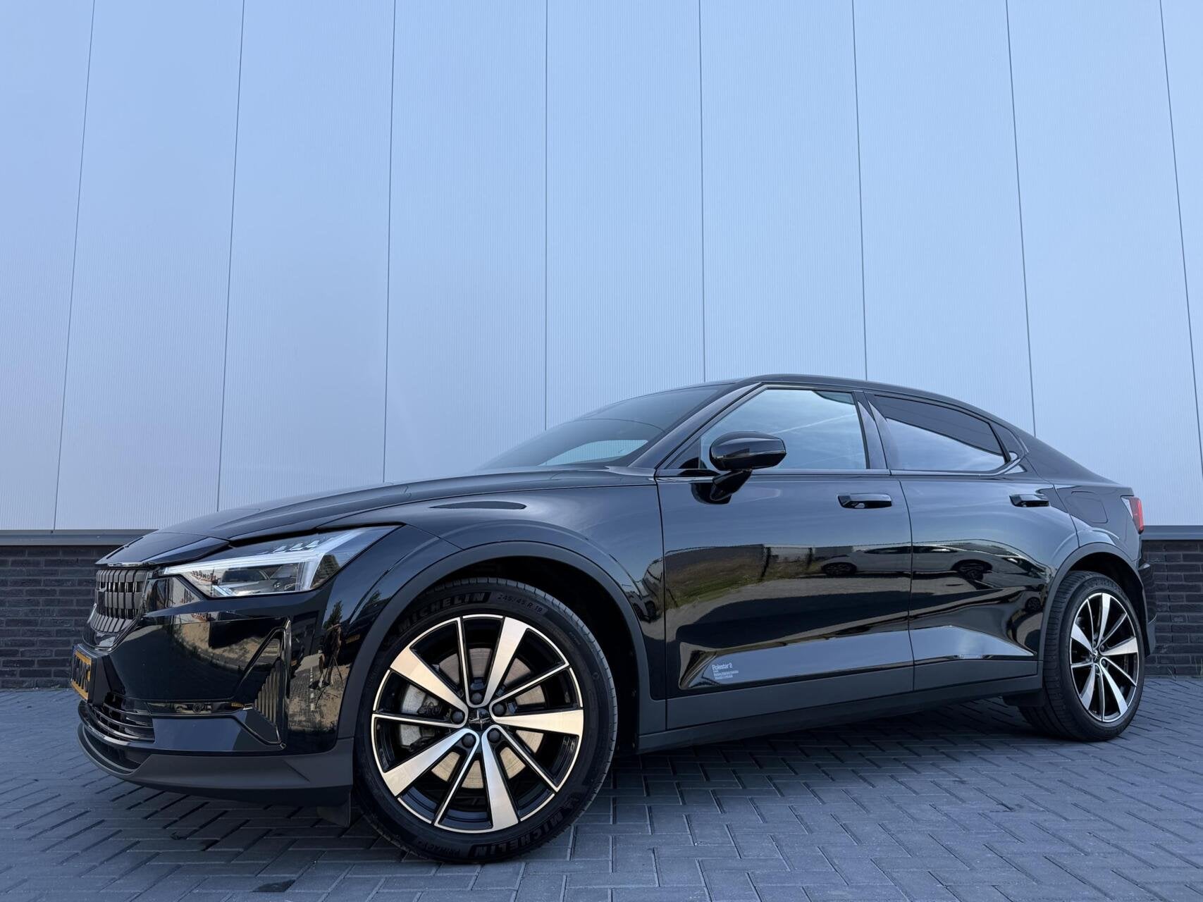 Polestar 2 Long Range Single Motor 78 kWh, Auto's, Polestar, Polestar 2, Gebruikt, 1969 kg, Zwart