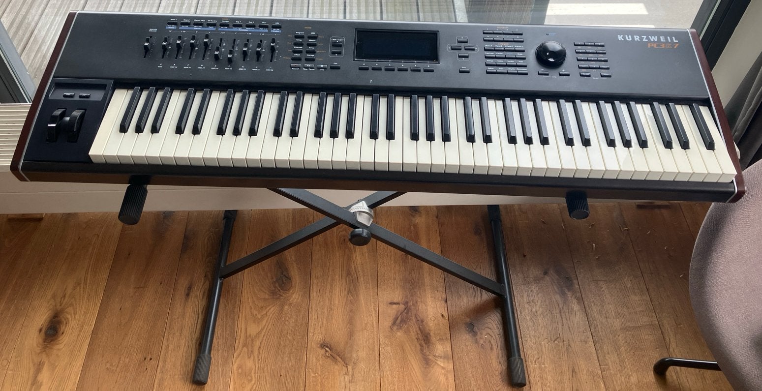 Kurzweil PC3K7 Synthesizer Workstation, Muziek en Instrumenten, Keyboards, Gebruikt, Aanslaggevoelig, 76 toetsen, Ophalen