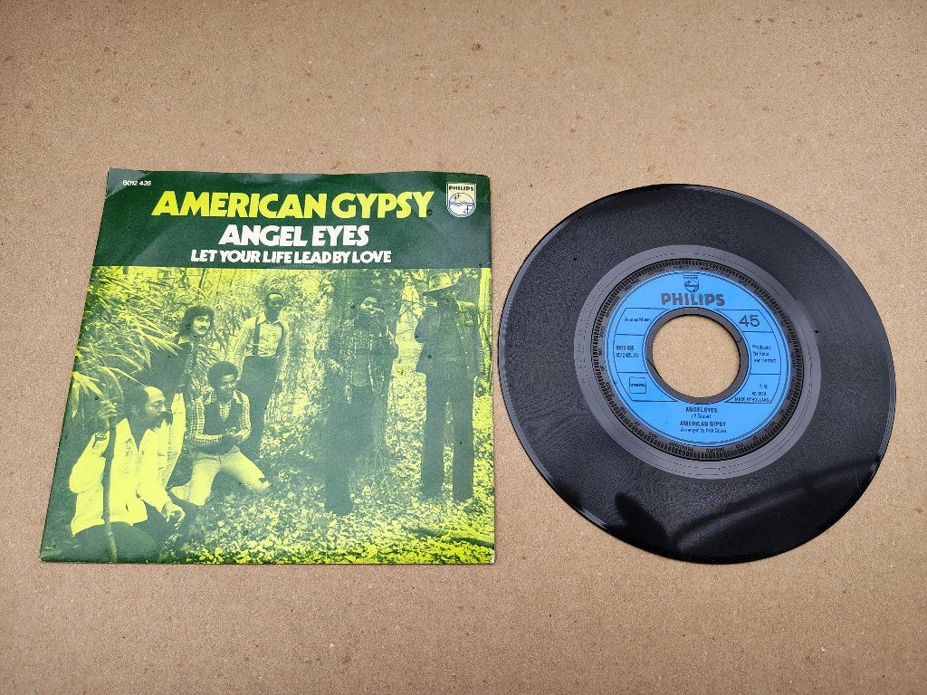 Single: American Gypsy - Angel Eyes (1972), Ophalen of Verzenden, Gebruikt, 7 inch, Pop