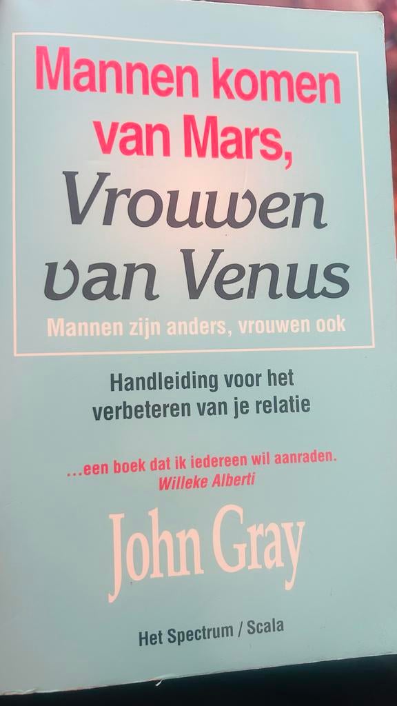 Mannen komen van Mars, Vrouwen van Venus - John Gray, Boeken, Ophalen of Verzenden, Zo goed als nieuw