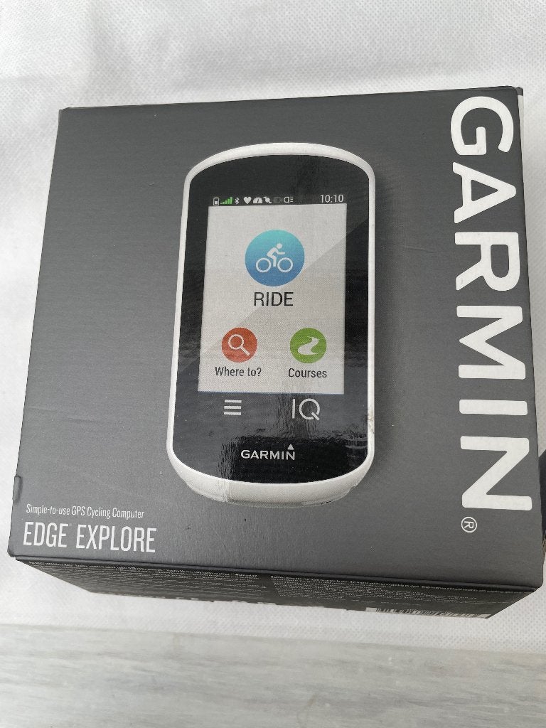 Garmin edge explorer, Ophalen, Gebruikt