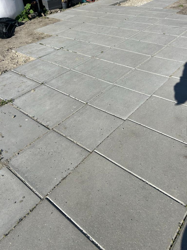 Gebruikte betontegels, Tuin en Terras, Tegels en Klinkers, Ophalen, Gebruikt, 10 m² of meer, Beton