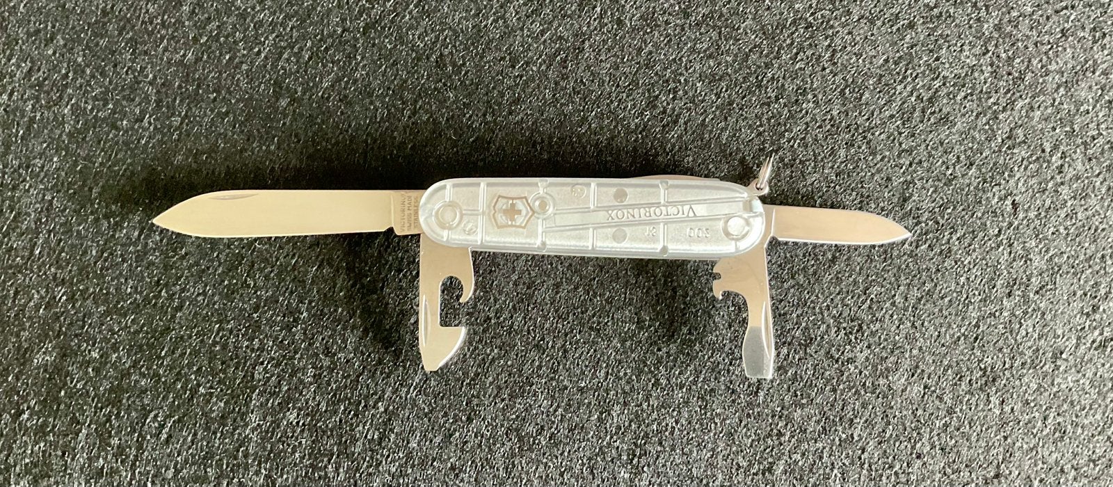 Victorinox Transparant blank., Ophalen of Verzenden, Landmacht, Nederland