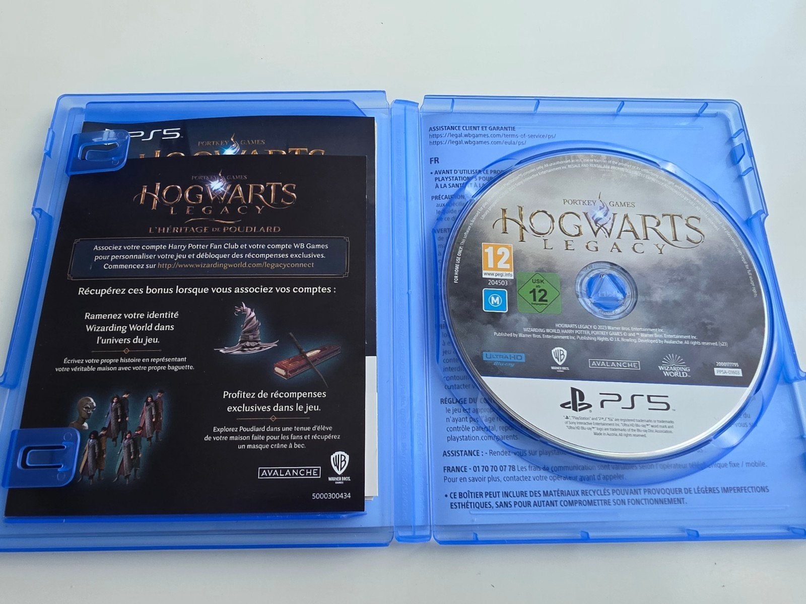 Hogwarts Legacy PS5+DLC - Zo goed als nieuw Lees Goed, Warner Bros. Entertainment Nederland B.V. Piet Heinkade 173, 1019 GM Amsterdam, Netherlands