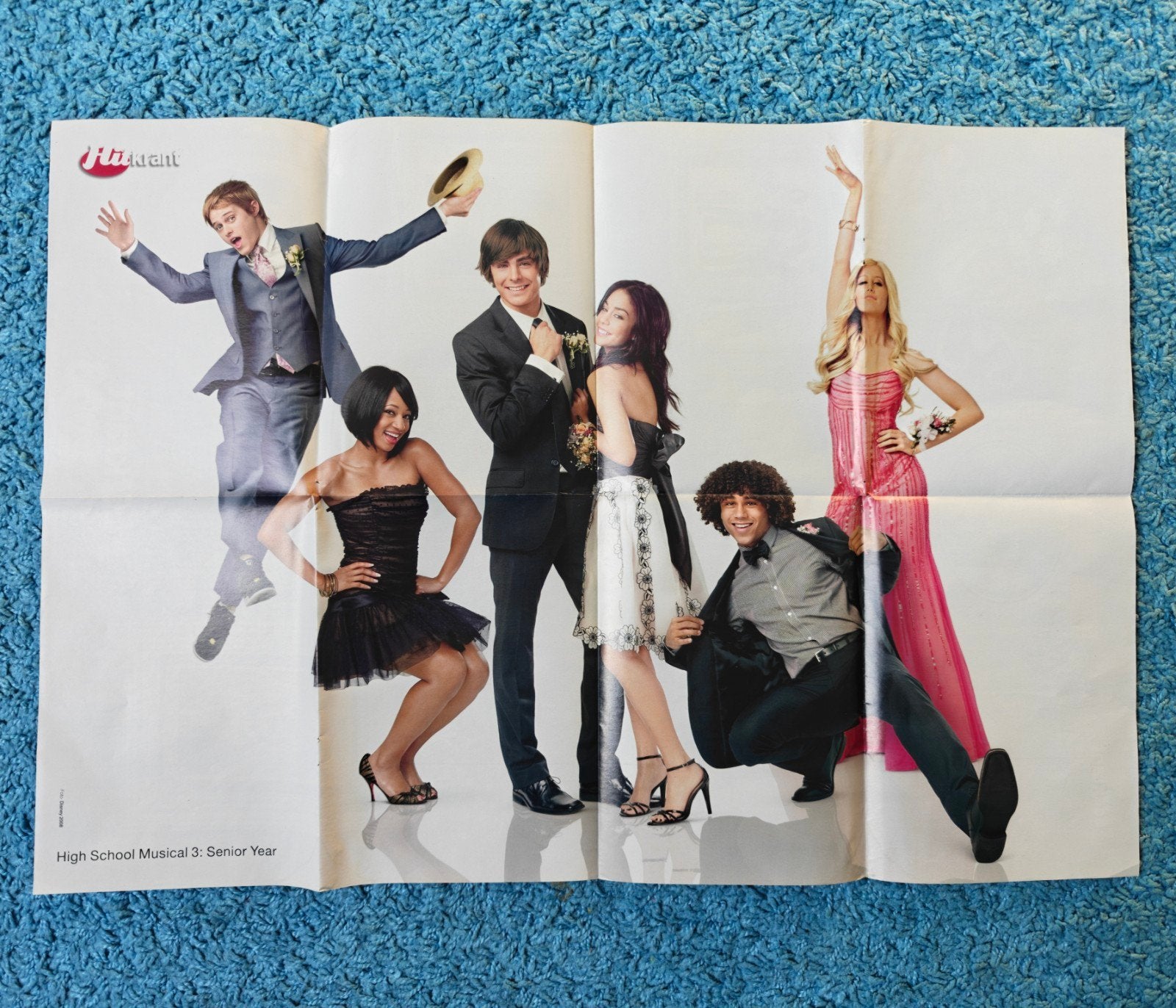 High School Musical 3: Senior Year poster hitkrant, Rechthoekig Liggend, Nieuw, Ophalen of Verzenden, A1 t/m A3